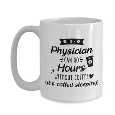 Imagem de Caneca de café de médico, presente de médico, presente para médico, presentes de médico para amigos, ideia de presente de aniversário de Natal (425 g)