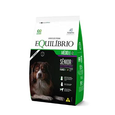 Imagem de Equilíbrio Super Premium Cães Ração Cães Equilibrio Raças Médias Adulto Senior Frango 12Kg