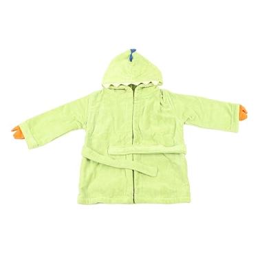 Imagem de Roupão de Banho Infantil, Algodão Bonito Estilo Dinossauro Roupão de Banho Infantil Skin Friendly Vivid 3D Dinosaur Hood Sleep Roupão de Banho para Dormir Infantil