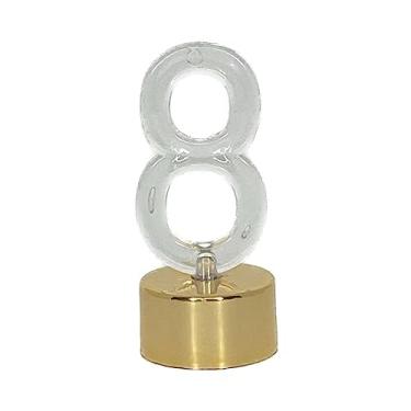 Imagem de O Topo de Bolo vela em formato de Número com Led Colorido (CLIQUE e Escolha Seu Número) (8)