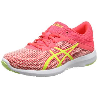 Imagem de ASICS FuzeX Lyte 2 Kids Girls Running Trainer Shoe Pink - UK 5.5