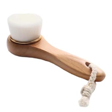Imagem de Kokiya Escova de limpeza facial Escova de limpeza de poros Escova de pele facial Escova de limpeza de pele, Branco B