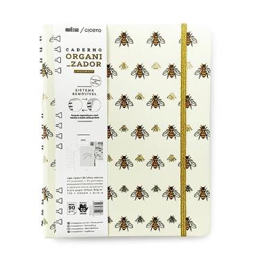 Imagem de Caderno Organizador Duo Melissa Pautado & Pontado 17X24 Favo De Abelhas, Cicero