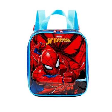 Imagem de Lancheira Escolar Térmica Spider Man Homem Aranha 64 - Xeryus