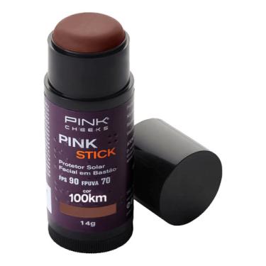 Imagem de Pink Cheeks Pink Stick 100km Fps 90 - Protetor Solar Com Cor