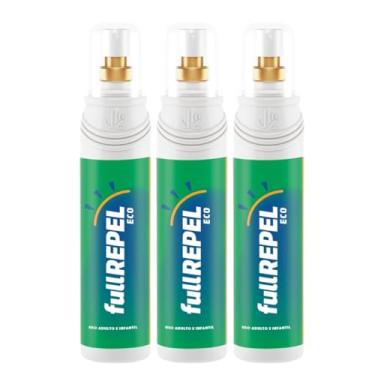 Imagem de 3 Repelentes De Mosquitos Fullrepel Com Icaridina Antidengue