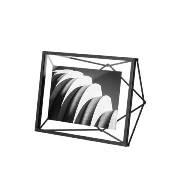 Imagem de Porta Retrato Prisma Em Aço Umbra Preto