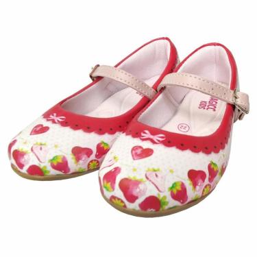 Imagem de Sapatilha Infantil Feminina Moranguinhos Coração, Magicc Kids-Feminino