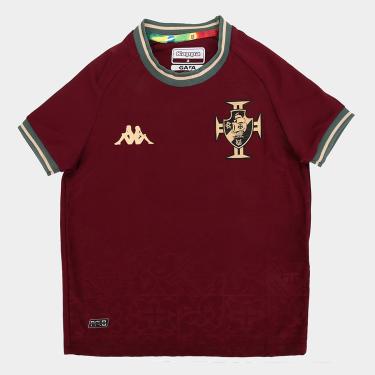 Imagem de Camisa Vasco Infantil III 22/23 s/n° Goleiro Kappa-Unissex