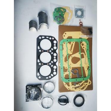 Imagem de Kit de reconstrução de revisão MITSUBISHI K3M + kit de junta de cabeça de cilindro completo + rolamento principal + anel de pistão