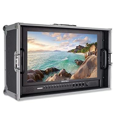 Imagem de SEETEC P173-9HSD-CO 17,3 polegadas Carry on Broadcast Production Director Monitor com 3G-SDI HDMI YPbPr Entrada e Saída Alumínio Design Full HD 1920×1080