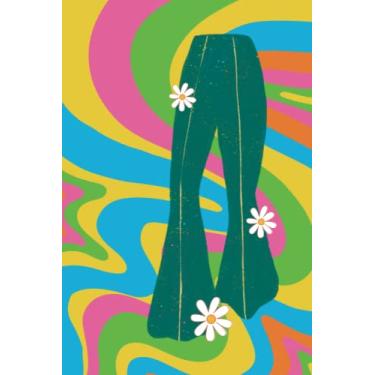 Imagem de Caderno infantil de flores hippie