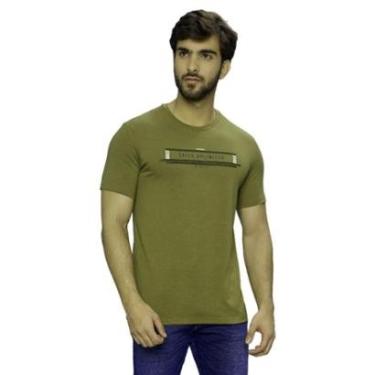 Imagem de Camiseta Sallo Jeans Unlimited Verde Tam. GG-Masculino