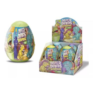 Imagem de Boneco Diver Dinos Surprise Ovo Com Surpresas e Massinha de Modelar (1 ITEM SORTIDO) - Divertoys