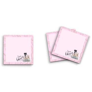 Imagem de Butler in the Home Sticky Notes Pacote com 12 7,6 cm x 7,6 cm, 50 folhas por bloco, câmera de vídeo I"m a Blogger, blocos de notas engraçados e fofos, papel planejador de diário de papelaria