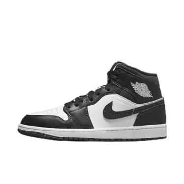 Imagem de NIKE Tênis masculino Jordan Air 1 Mid SE tamanho - 15, Off Noir/Branco/Preto/Preto, 47