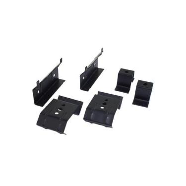 Imagem de Suporte Preto 10 Cm Para Fixação de Tv Em Painel de Parede - Bigfer