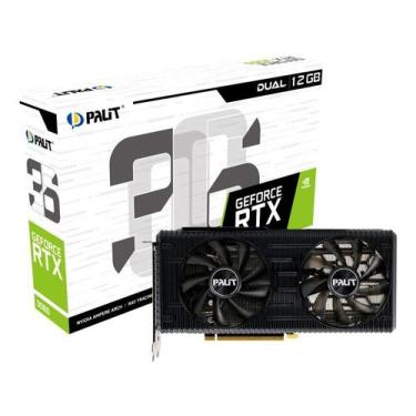 Imagem de Placa de Vídeo Palit GeForce RTX 3060 12GB - GDDR6 Dual NE63060019K9-1