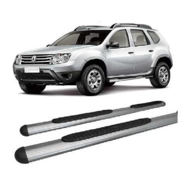 Imagem de Estribo Tubolar Oval Grafite Renault Duster - HOZZ