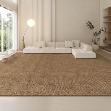 Imagem de Tapete de textura simples de cor pura, tapetes decorativos minimalistas de luxo, tapetes para sala de estar, tapetes fáceis de limpar para quarto, YHT165, D, 300x400CM