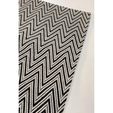 Imagem de Tapete carpete grande sala quarto 1,40x2,00 (bege/cru) (Preto)