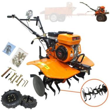 Imagem de Motor Cultivador Motocultivador Tratorito A Gasolina Vulcan VMC700 4 T