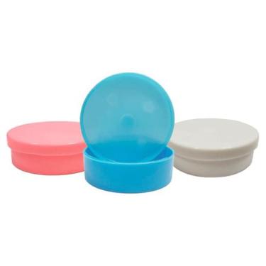 Imagem de Kit De Latinhas Sortidas Azul + Rosa + Branca Lembrancinha - 10 Unidad
