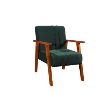 Imagem de Poltrona Cadeira Verona Decorativa Recepção Escritório Luxo - Portofin