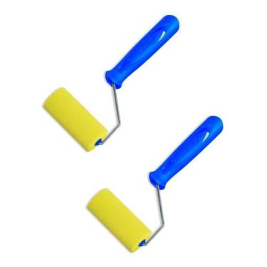 Imagem de Kit 2 rolo de espuma com cabo 5cm 1341-050 amarelo madeira verniz tigr