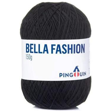 Imagem de Linha Bella Fashion 150g - Pingouin, 0100 - PRETO