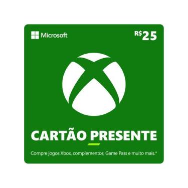 Imagem de Cartão Presente Digital Xbox R$ 25,00 Microsoft