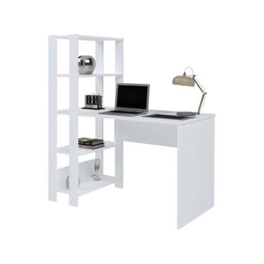 Imagem de Escrivaninha com Estante Artely Match, Branco