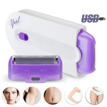 Imagem de Depilador Feminino Intimo Sem Dor Recarregavel Premium - AL