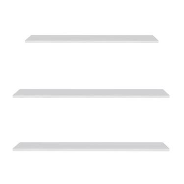 Imagem de Prateleira Flutuante de Quarto Infantil Kit 3 Suporte Invisível CP3 Ya