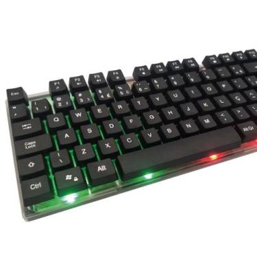 Imagem de Combo Teclado Mouse Mousepad Headphone Gamer Argos OEX Game