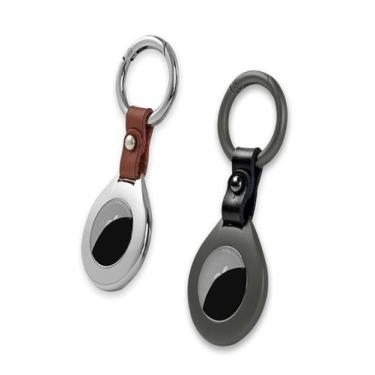 Imagem de Chaveiro Case Aço Proteção Capa Angrod Compatível com AirTag - Baú do 