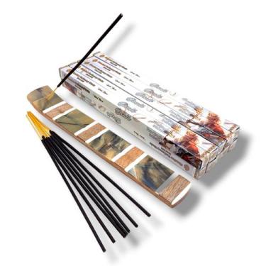 Imagem de Kit 80 varetas + Incensário - Incenso Shankar Indiano Oxalá