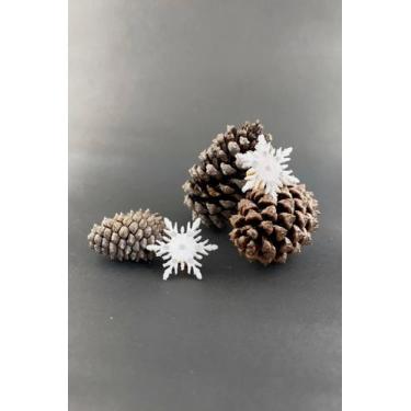 Imagem de Brinco Natalino Floco de Neve Splendor