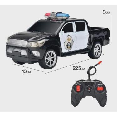 Imagem de Brinquedo Caminhonete de Polícia de Controle Remoto Total. - Hui chum