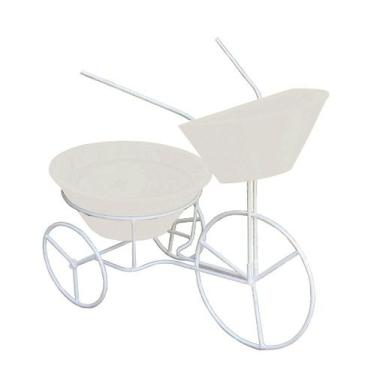 Imagem de Bicicleta com vasos planta triciculo jardim flores - BGPLASTICOS, BRAN