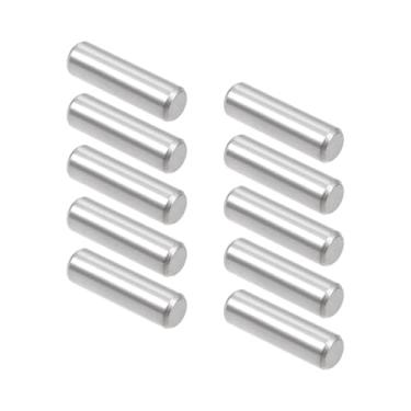 Imagem de TOP-VIGOR Pinos de suporte de prateleira de pino de cavilha de 6 mm x 20 mm, pino de suporte cilíndrico de aço inoxidável 304 elementos de fixação tom prateado