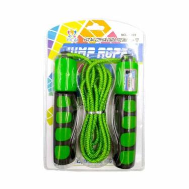 Imagem de Corda De Pular Esportiva Com Contador De Giros 3 metros Regulável NO-C