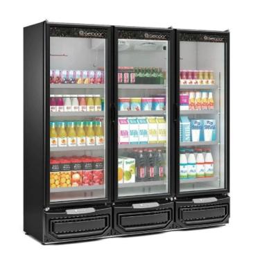 Imagem de Refrigerador Expositor Vertical 1468 Litros Gelopar  GCVR-1450/PR/127V