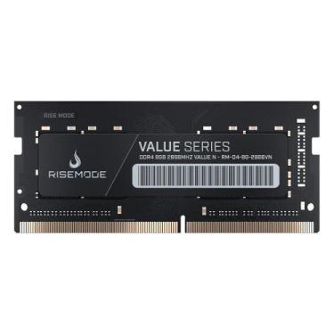 Imagem de Memoria RAM Para Notebook Rise Mode Value, 8GB, 2666MHZ, DDR4, CL19 - 