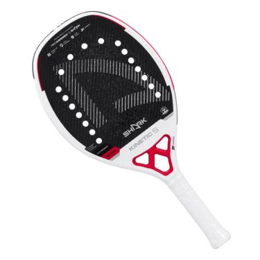 Imagem de Raquete de Beach Tennis Shark Kinetic S Red