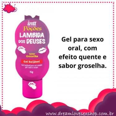 Imagem de Lambida dos Deuses Sabores - Gel Beijável INTT