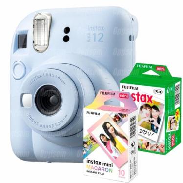 Imagem de Câmera Fujifilm Instax Mini 12 Revela Foto + 20 Fotos + 10 Fotos Macar