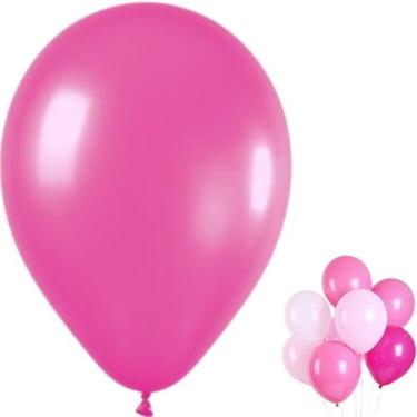 Imagem de 50 Balão Látex Liso Bexiga 5 Polegadas. Balão Bexiga - Balões de Látex