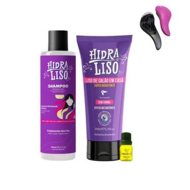 Imagem de Progressiva Organica Hidraliso Alisante 200ml +Shampoo 250ml