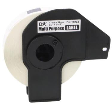 Imagem de Etiqueta Compativel P/ Uso Brother Dk-1204 17X54mm C/suporte - MaterPr